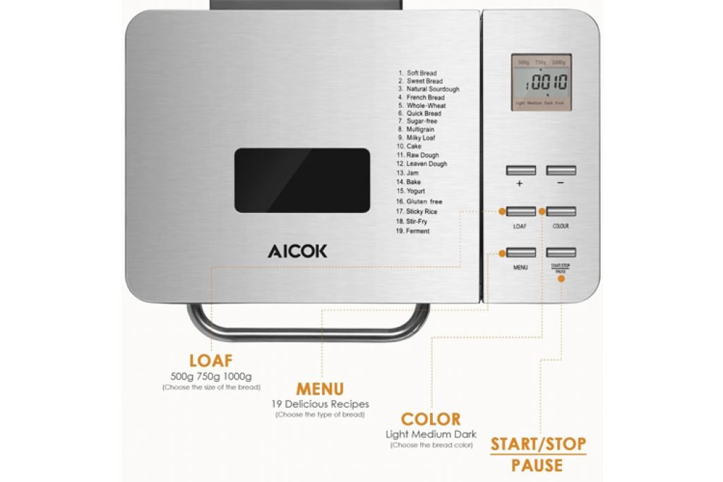 Crochet Pétrissage AICOK MBF-004/MBF-013 - Pièce Rechange Machine à Pain - Ajustement Parfait